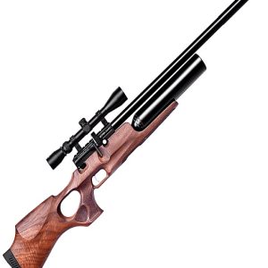 pcp air rifle kral arms puncher super jumbo walnut